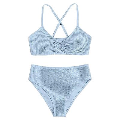 Toddler Baby Girls Fashion Casual Swimsuits Sleeveless Two Pieces Bathing  Suits Solid Bikini Set Swimwear Summer Beach Outfit Toddler Bathing Suit  Girl Swimsuits For Teens Newborn Bathing Suit Girl - Yahoo Shopping