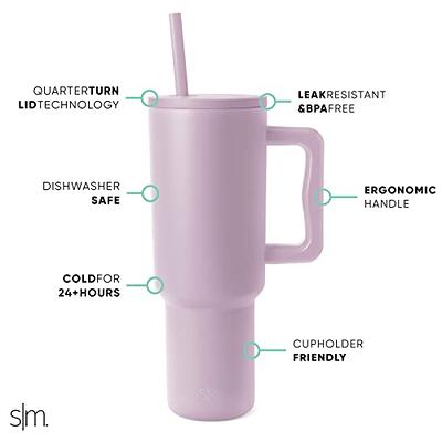 Simple Modern Marvel Insulated Tumbler Cup with Flip Lid and Straw