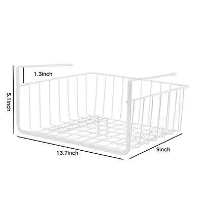 Under Shelf Basket, Under Shelf Wire Baskets Hanging Baskets Under Shelves  Storage Rack For Kitchen Bookshelf