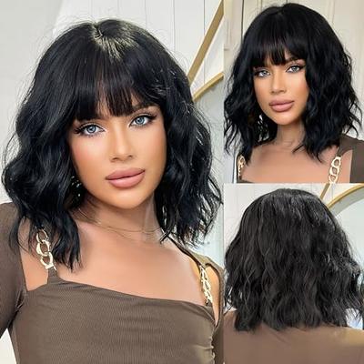 RDY Highlight White Silk Straight Synthetic Wig for Women Girls