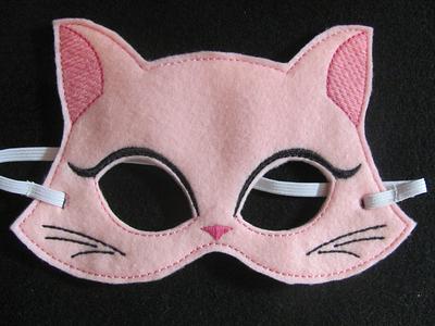 Kids Cat Mask, Calico Cat, Cat Costume, Kitty Costume, Kids Face