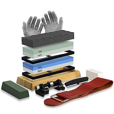 Professional Whetstone Set, Knife Sharpening Stone Kit