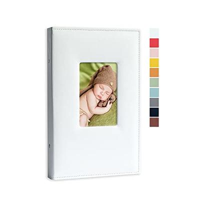 Vienrose Photo Album 4x6 300 Photos with Memo Area Leather Cover Large  Capacity