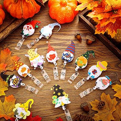 12 Pcs Holiday Badge Reels Badge Holder Retractable Badge Clip Felt Nurse Badge  Reel Holders with Clip for Teachers Doctor Employees Volunteers USA  Patriotic Day (Gnome) - Yahoo Shopping
