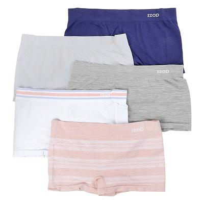 Womens IZOD(R) 5pk Classic Seamless Boyshort Panties 804235IZ