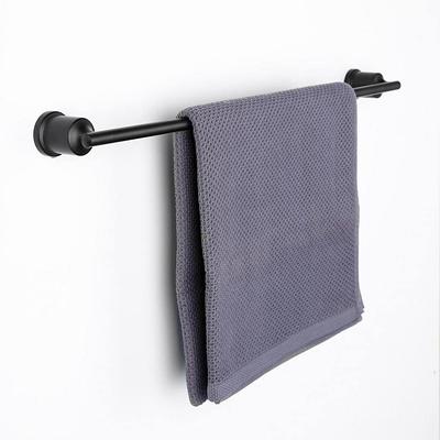 Tierney Contemporary Matte Black Wall Mounted Toilet Paper Holder