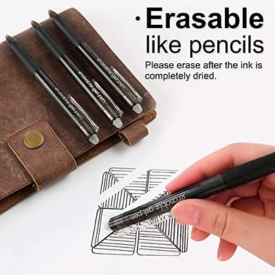 Vanstek 15 Colors Retractable Erasable Gel Pens Clicker, Fine Point(0.7), Make Mistakes Disappear, Premium Comfort Grip for Drawing Writing Planner