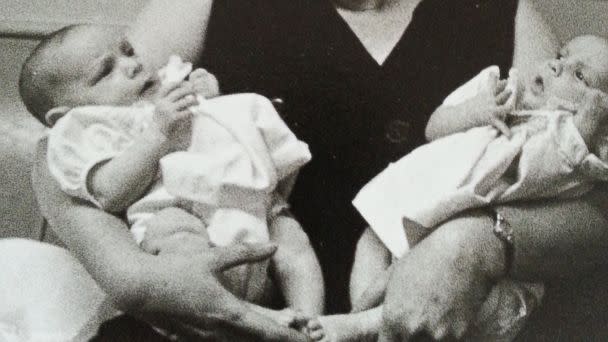 PHOTO: Sharon Morello is seen here with her twin sister in this undated family photo. (Obtained by ABC News)