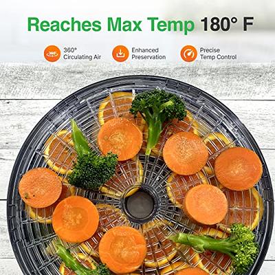 NutriChef Food Dehydrator Machine | Dehydrate Beef Jerky, Meats, Mushrooms,  Fruits & Vegetables | Great For At Home Use | Uses High-Heat Circulation