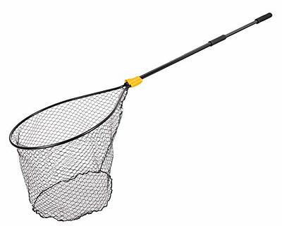 Frabill Kwik-Stow Folding Fishing Net, 16 x 14 Hoop, Black Transparent Mesh  Netting - Yahoo Shopping