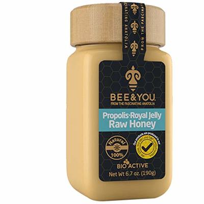 Bee and You Royal Jelly, Propolis, Raw Honey Mix Superfood - 100% Natural,  Pure, No Additives, Flavors, Preservatives Added – Immune Support – 6.7 oz  - Yahoo Shopping