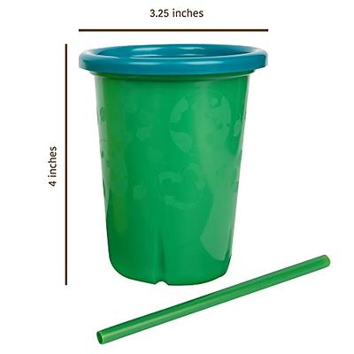 The First Years Greengrown Reusable Spill-proof Straw Toddler Cups