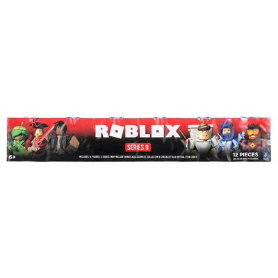 Roblox Action Collection - Series 12 Mystery Figure 6-Pack Includes 6 Exclusive Virtual Items