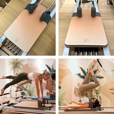 Pilates Reformer Mat Natural Rubber Yoga Meditation Pad Anti-Slip