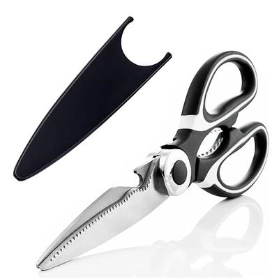 BOWERY HOME Kitchen Scissors - Heavy Duty Kitchen Shears - Lightweight  Scissors - For Cutting Food, Meat, Fish, Vegetable - Multi-purpose Kitchen