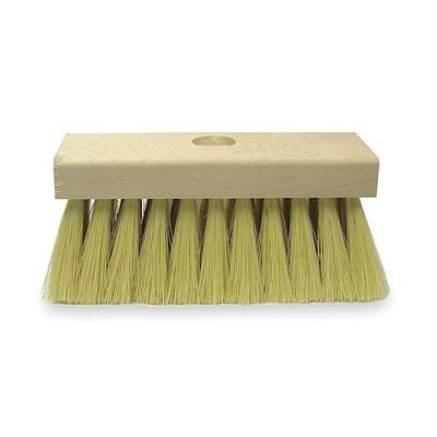 TOUGH GUY 4KNC1 10L, 2 Brown Trim Scrub Brush, Replacement Brush