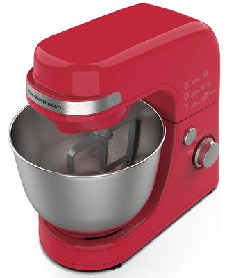 Hamilton Beach 7-Speed 4 Quart Stand Mixer, 300 Watts - Red - Yahoo Shopping