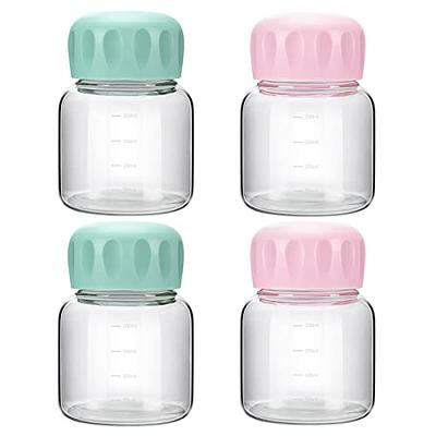 10oz, 8 Pack Thickened Glass Candle Jars with Metal Lids, Candle