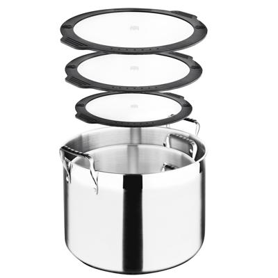 3-Pc. Stainless Steel Stockpot Set