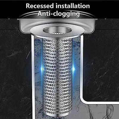 Bathtub Drain Strainer, 5cm Stainless Steel Shower Hair Filter - Kitchen  Sink Stopper, Drain Filter Mesh - For Bathroom, Balcony