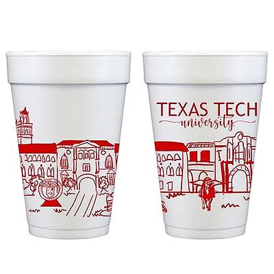 Texas Tech University Campus Skyline Foam Cups - Yahoo Shopping