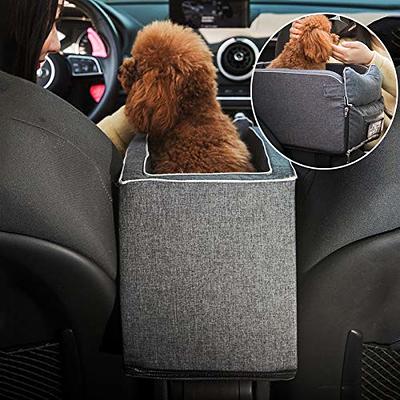 Petsfit Dog Car Seat Pet Travel Car Booster Seat with Safety Belt