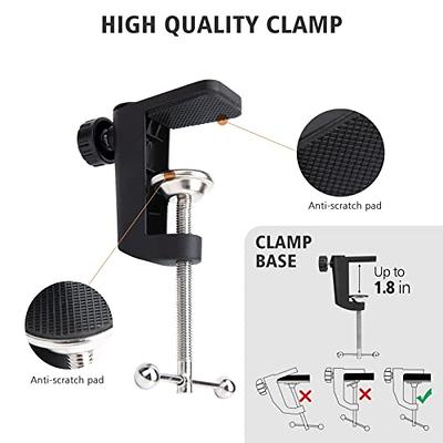 SUNMON HyperX QuadCast Boom Arm - Upgraded Heavy Duty Mic Arm with HyperX  QuadCast Pop Filter, 360° Rotatable Microphone Arm for HyperX QuadCast