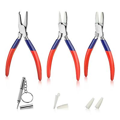 3 Pcs Jewelry Making Pliers Needle Nose Round Nose Wire Cutter Crafting &  Repair