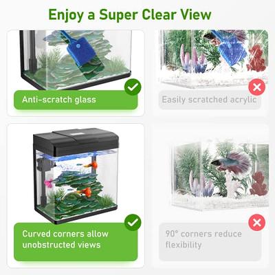 Tetra Aquarium 5 Kit with LED Filter & Conditioner, 5 Gallon 