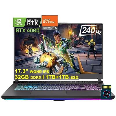 ASUS ROG Strix G17 (2023) 17.3” QHD 240Hz Gaming Laptop, Ryzen 9