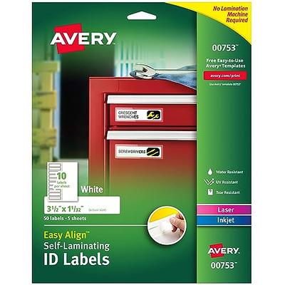 Avery Removable LaserInkjet Organization Labels 6481 2 x 4 Assorted Colors  Pack Of 120 - Office Depot