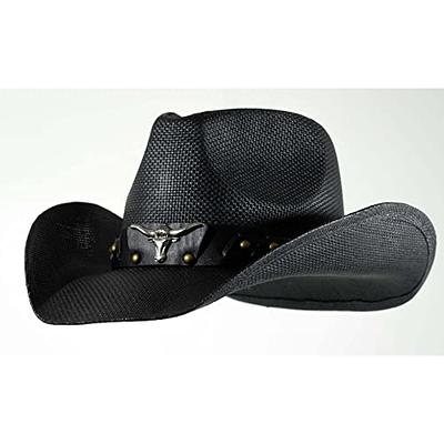 Cowboy Hats for Women, Brown Cowgirl Hats Classic Straw Western Hats for  Women Music Festival Party Beach.