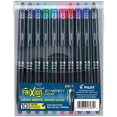 Pilot Refill for FriXion Erasable Gel Ink Pen, Assorted - 3 count