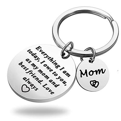 Gaoikerr Mother Day Keychain,Mom Birthday Gifts from Daughter Keychain-As  My Mom and Best Friend,Love Always - Yahoo Shopping