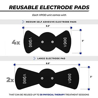 2-Pack VPOD Deluxe Wireless Tens Unit for Pain Relief - 24 Modes Electronic  Muscle Stimulator Portable & Rechargeable (Combo Pad Package, 2 Wireless  Tens and EMS Muscle Stimulator) - Yahoo Shopping