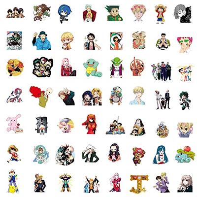 Paladone Naruto Gadget Decals - Anime Stickers for Laptop, Phone Case, or  Tablet - 58 Waterproof and Removable Decals for Customizing