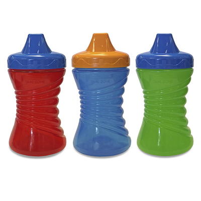 NUK Fun Grips Hard Spout Sippy Cup, 10 oz., 2pk, Boy 