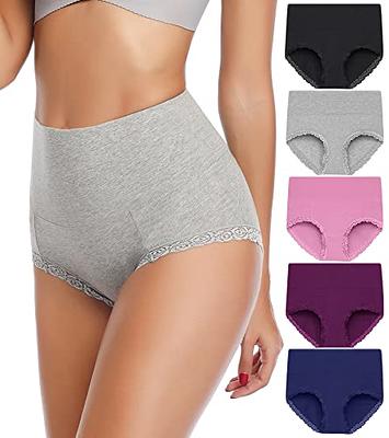 ANNYISON Women's Thongs, T Back Low Waist See Through Panties Cotton  Seamless Lace Thongs for Women