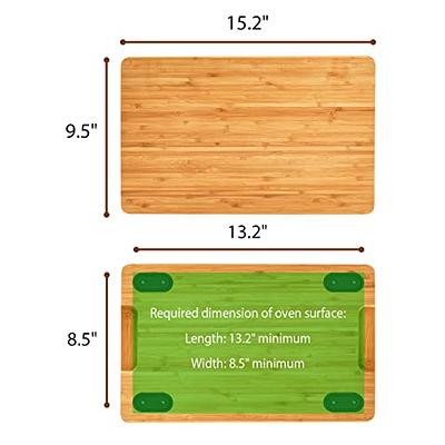 Bulado Bamboo Cutting Board, Compatible with Ninja Foodi SP101