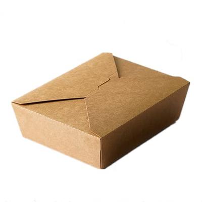 Take Out Food Containers Microwaveable Kraft Brown Take Out Boxes 30 oz (50  Pack) Leak and Grease Resistant Food Containers - Recyclable Lunch Box 