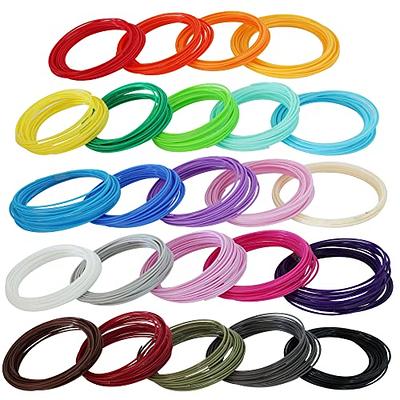 3D Pen PLA Filament Refills, 1.75 mm PLA Filament , 18 Colors