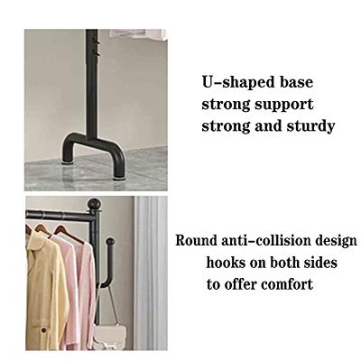 VIPEK V5E Heavy Duty Portable Closets Large Clothing Rack with hanging  closet organizer Metal Freestanding Wardrob Closet Rack, Black