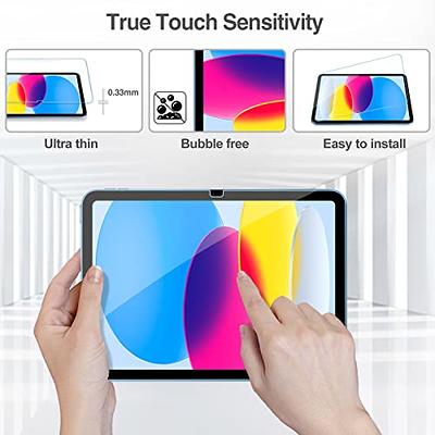 for iPad 10th Generation 10.9 2022 Privacy Screen Protector  A2696/A2757/A2777, Anti-Spy Tempered Glass Film Guard for iPad 10.9 10th  2023