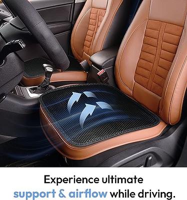 Adult Car Driver Seat Cushion Boost Mat Breathable Mesh Portable