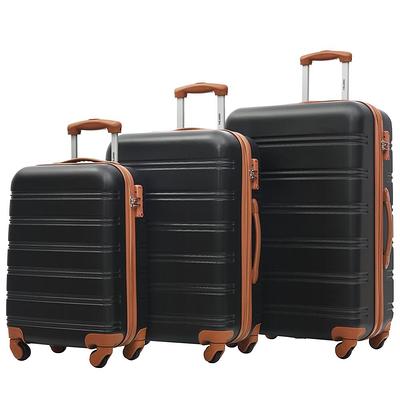 Hikolayae 5-Piece Myrtle Springs Nested Hardside Luggage Set in Elegant Rosegold TSA Compliant