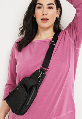 KFXFENQ Sling Bag for Women PU Leather Sling Bag Small Crossbody Sling  Backpack Multipurpose Chest Bag for Women Cycling