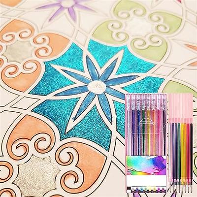 Topsnova Pens,Topsnova Glitter Pens,3D Jelly Pens,Glitter Pens for Adult  Coloring,Extra Fine Point Gel Pens Multi Colored,Sparkle Markers for  Adult&kids Coloring,Sparkle Markers (18Colors+18Refills) - Yahoo Shopping