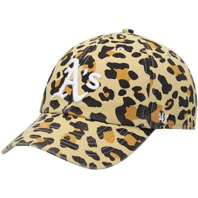 Miami Dolphins '47 Women's Cheetah Clean Up Adjustable Hat - Tan