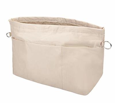 Vercord Purse Organizer Insert Bag Tote Handbags Pocketbook Inserts  Organizers Zipper 11 Pockets Beige Medium - Yahoo Shopping