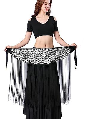 Lauthen.S 248 Coins Belly Dance Hip Scarf Tribal Belt Halloween